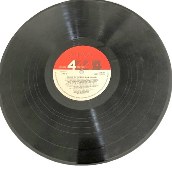 FIDDLER ON THE ROOF LONDON -LP Robert Merrill  - 1968 - Picture 9 of 10